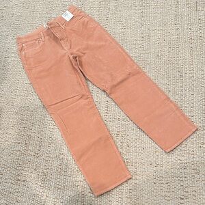 NWT J. Crew Vintage Slim Straight Pants in Coral Blush